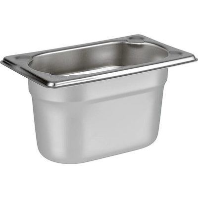 Gastronádoba GN 1/9, výška 10 cm, 1 l, nerez