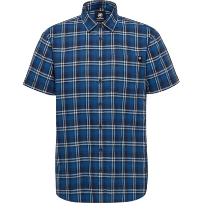 MAMMUT Мъжка риза с копчета Mammut Trovat Summer Shirt - Marine / Tschiel (033-2470-0513)