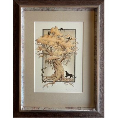 Jelenová Františka - Mauglí | 30.3x38.6