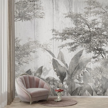 Image 1 of Art Gift Decor Фототапет - Foggy jungle 3