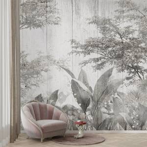 Art Gift Decor Фототапет - Foggy jungle 3