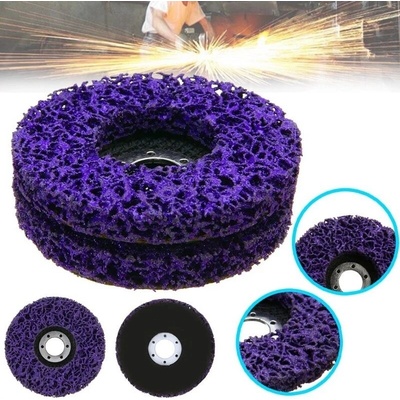 Kotouč brusný nylonový porézní 125x22,2mm,purple