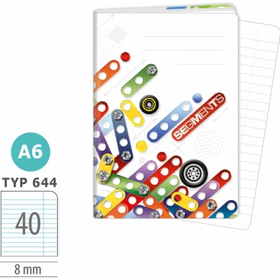 ARGUS Zošit A6 TYP 644 Segments