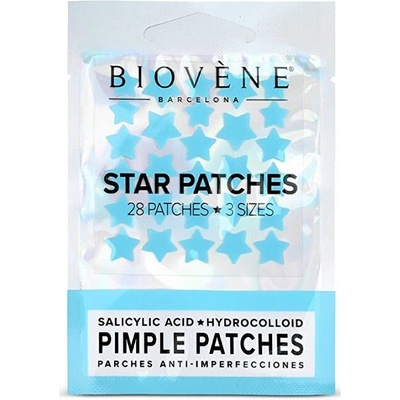 Biovène Náplast na nedokonalosti Blue Star Patches 28 ks