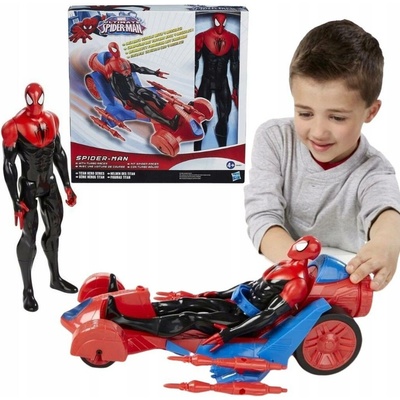 Hasbro Spiderman 30 cm + auto Turbo Racer Bolid od