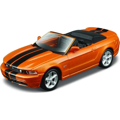 Maisto Ford Mustang GT 2010 oranžová metalíza 1:41