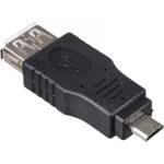 Akyga AK-AD-08 USB-AF/microUSB адаптер Черен (AK-AD-08)