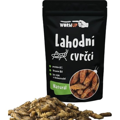 Lahodní cvrčci natural 20 g