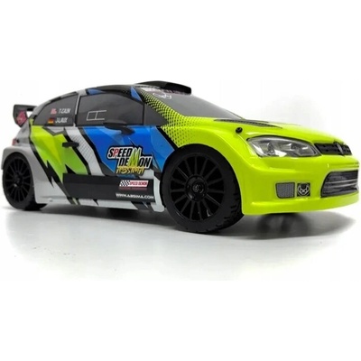 Absima Rally Car Speed Demon 4WD RTR Brushless žluto-modrý RC_323424 1:12 – Sleviste.cz