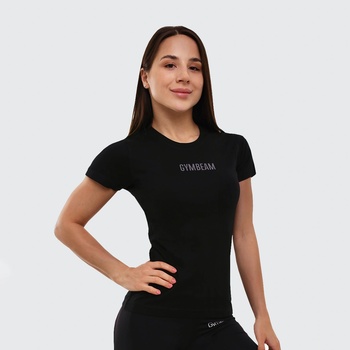 GymBeam Дамска тениска FIT Black XS