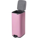 Brabantia Розово стоманено кошче за боклук с  едал 30 l Bo - Brabantia (255403)
