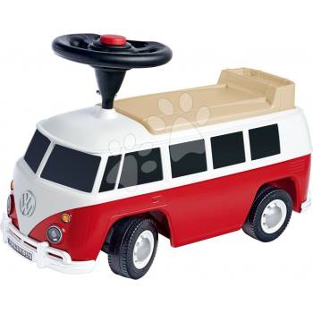 BIG minibus se zvukem Baby Volkswagen T1 s reálným designem a odkládací složkou