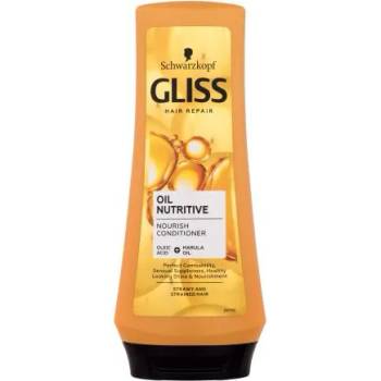 Schwarzkopf Gliss Oil Nutritive Conditioner 200 ml балсам против разцепени краища за жени