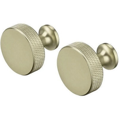 Blomus (Германия) Комплект от 2 бр. кръгли закачалки за стена blomus rof в цвят месинг (blomus 66884)