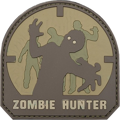 101INC Nášivka ZOMBIE HUNTER plast velcro ARID