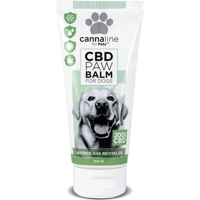 Cannaline CBD balzam na tlapky 200 mg 100 ml