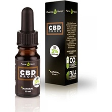 Pharma Hemp CBD Drops 3% 300 mg konopný olej 10 ml