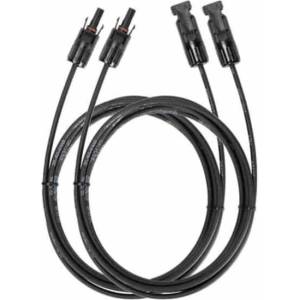 EcoFlow Удължителен соларен кабел EcoFlow - MC4, 3m, черен (EFMC4-3m)