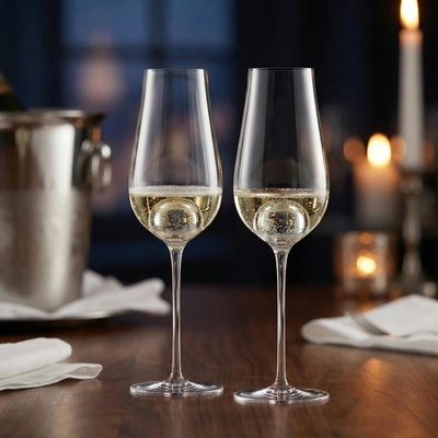 ZWIESEL Flétna na šampaňské cpl. AIR SENSE 1872 Nový 6 x 331 ml