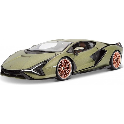 Bburago Lamborghini Sián FKP 37 zelená metalíza 1:18