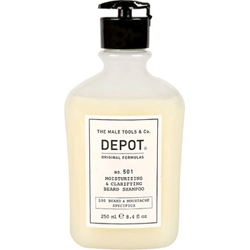 Depot NO.501 Moisturizing & Clarifying Beard Shampoo šampon na vousy 250 ml