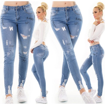 EmonaMall Дамски дънки EmonaMall - Модел W50016 (W50016-LOSE102-28)