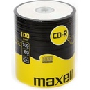 Médiá na napaľovanie Maxell CD-R 700MB 52x, 100ks