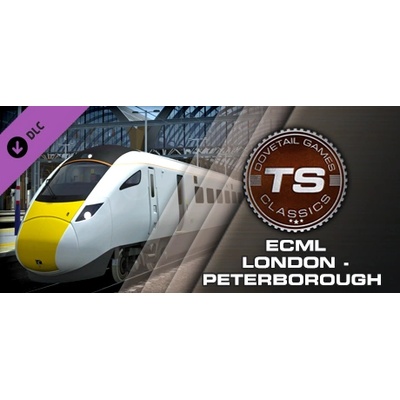 Dovetail Games Train Simulator East Coast Main Line London-Peterborough Route Add-On DLC (PC)