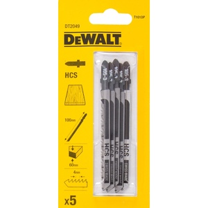 DEWALT HCS нож за трион, за дърво, 100 мм (5 бр. ) DT2049 (DT2049)