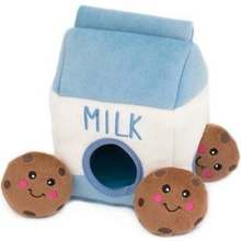 ZippyPaws Burrow interaktivná Sušienky s mliekom 21,5 cm