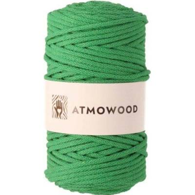 Atmowood příze 5 mm - zelená