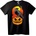NOONEBRAND Тениска Halloween Гарван Тиква - XS, Black
