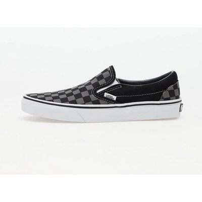Vans classic Slip On black/pewter checkerboard – Zboží Dáma