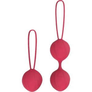 Cotoxo Cherry - вагинални топчета гейша комплект 2 части - червен