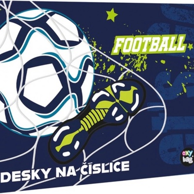 Oxybag Desky na číslice fotbal – Zboží Mobilmania