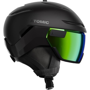 Atomic Ски каска Atomic Savor GT Visor HD S2 Ski helmet - Black / Green HD - размер One Size (418-1614-0114)