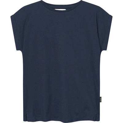 DEDICATED Дамска тениска DEDICATED Women's T-Shirt Visby Base - Black Iris Blue - размер XL (116-7055-1315)