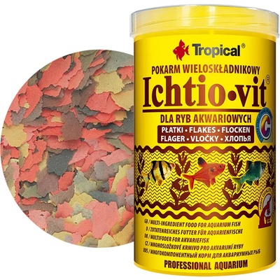 Tropical Ichtio-vit 1000 мл / 200 г многокомпонентен