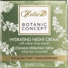 Helia-D Botanic Concept Nočný hydratačný krém s tokajským vínnym extraktom 50 ml