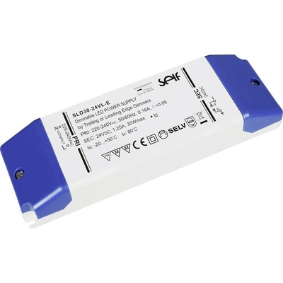 Self Electronics SLD30-12VL-E napájecí zdroj pro LED, LED driver konstantní napětí 30 W 2.5 A 12 V/DC montáž na nehořlav