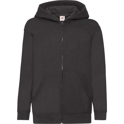 Dětská mikina s kapucí Classic Kids Jacket černá