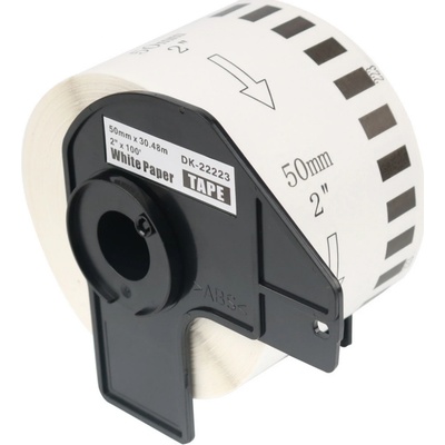 Alternatívne etikety Brother DK-22223 50mm x 30,48m, súvislé role etikiet