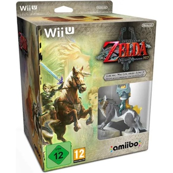 Nintendo The Legend of Zelda Twilight Princess HD [Wolf Link Amiibo Bundle] (Wii U)