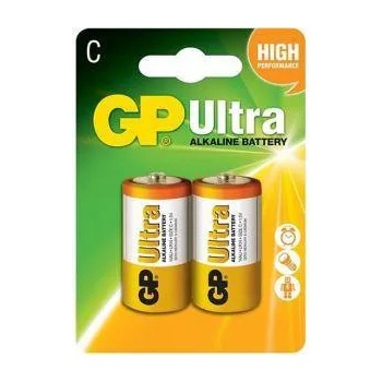 GP Batteries Алкална батерия gp ultra lr14 /2 бр. в опаковка/ 1.5v, gp-ba-14au-u2