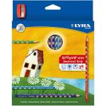 LYRA Цветни моливи LYRA Groove Slim триъгълни 24 броя + острилка 2821240 (2821240)