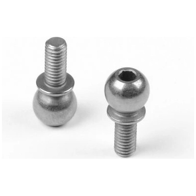 Xray X4 PIVOT BALL 6.0 MM WITH M3x6.5 MM THREAD HUDY SPRING STEEL™ 2