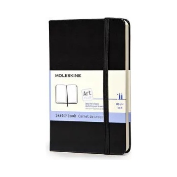 Moleskine Moleskine Pocket Sketchbook Black | neuvedený autor