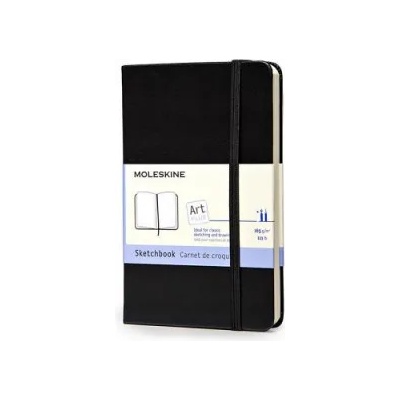 Moleskine Moleskine Pocket Sketchbook Black | neuvedený autor