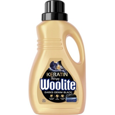 Woolite Darks Denim Black prací gel 15 PD 0,9 l