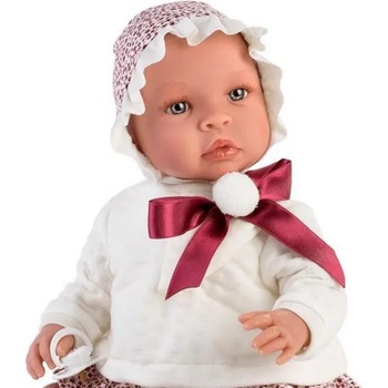 Asi Dolls Кукла Asi Dolls - Бебе Лея, с червена панделка и помпон (185660)